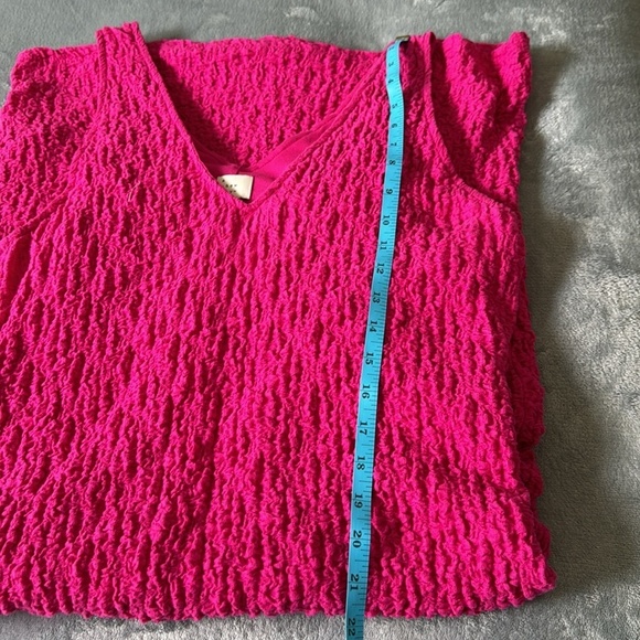 A New Day Pink Sleeveless Vneck MidiLength Versatile Classic Dress Large - Picture 3 of 7